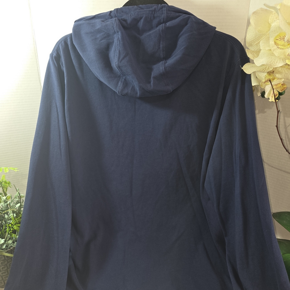 Nike Navy Blue Hoodie - Picture 2 of 5
